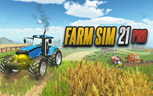 اسکرین شات 1 بازی Farm Sim 21 PRO - Tractor Farming Simulator 3D