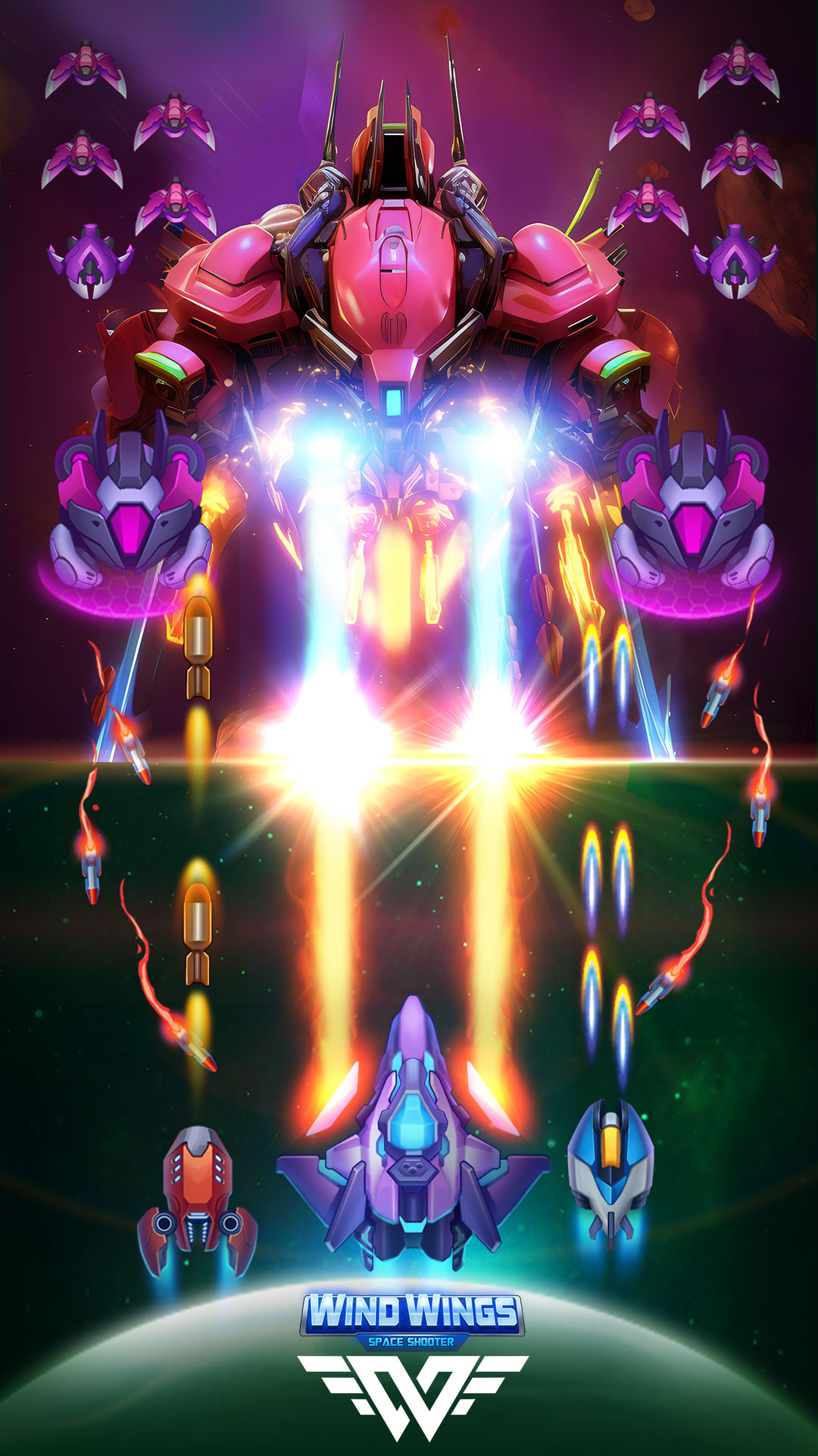 اسکرین شات 8 بازی WindWings: Space Shooter