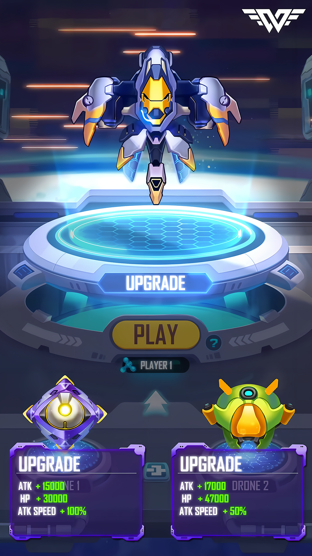 اسکرین شات 5 بازی WindWings: Space Shooter