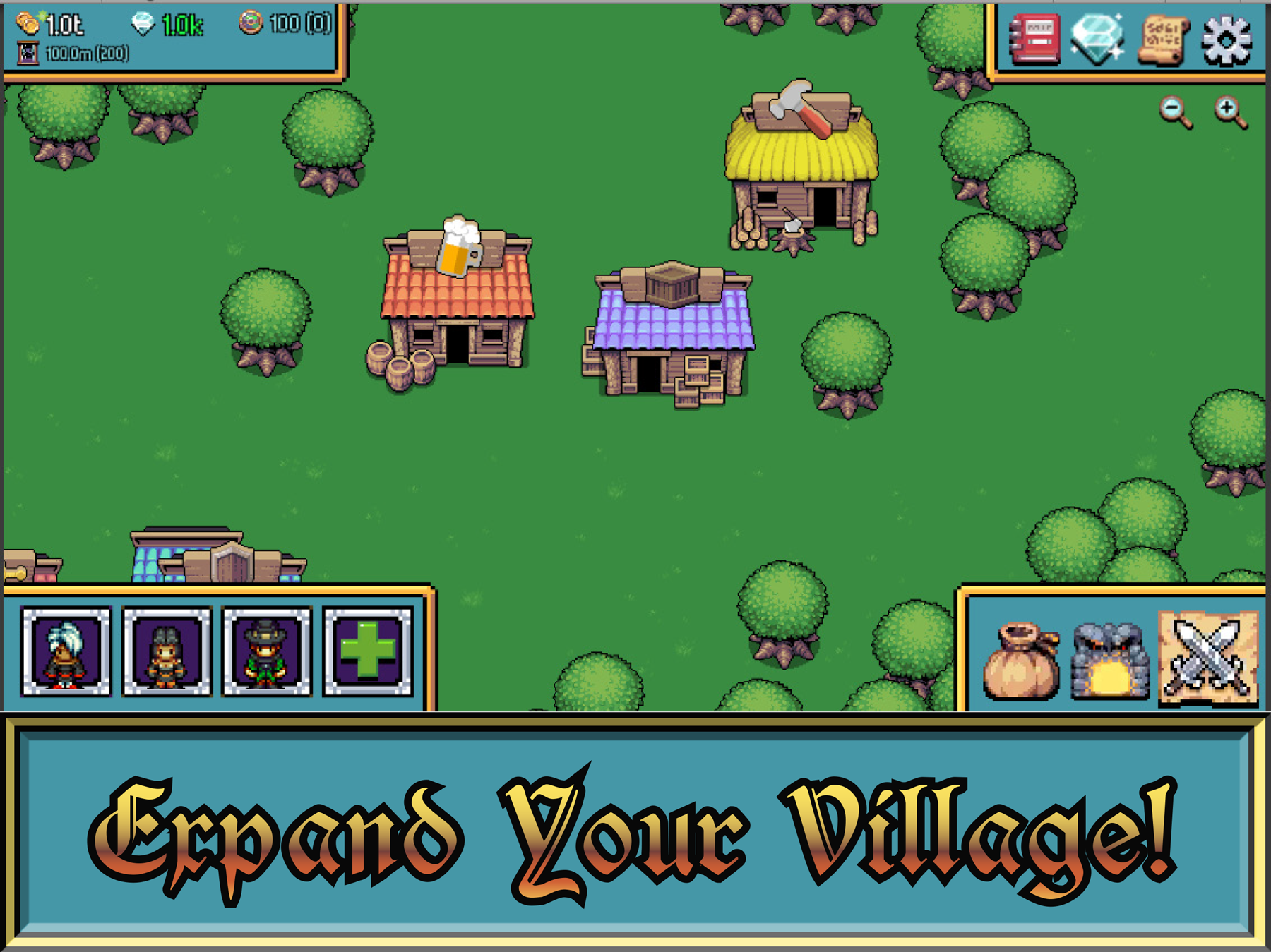 اسکرین شات 5 بازی Wizard's Wheel 2: Idle RPG