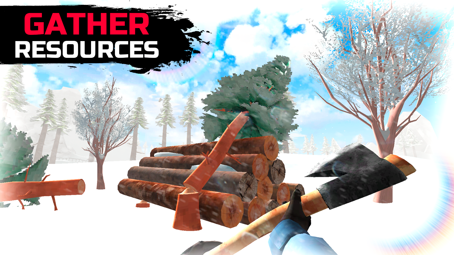اسکرین شات 8 بازی WinterCraft Survival Simulator