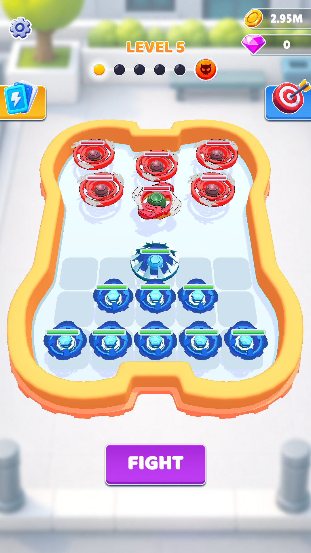 اسکرین شات 1 بازی Spinner Merge Blitz