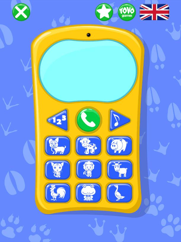 اسکرین شات 3 بازی Baby phone