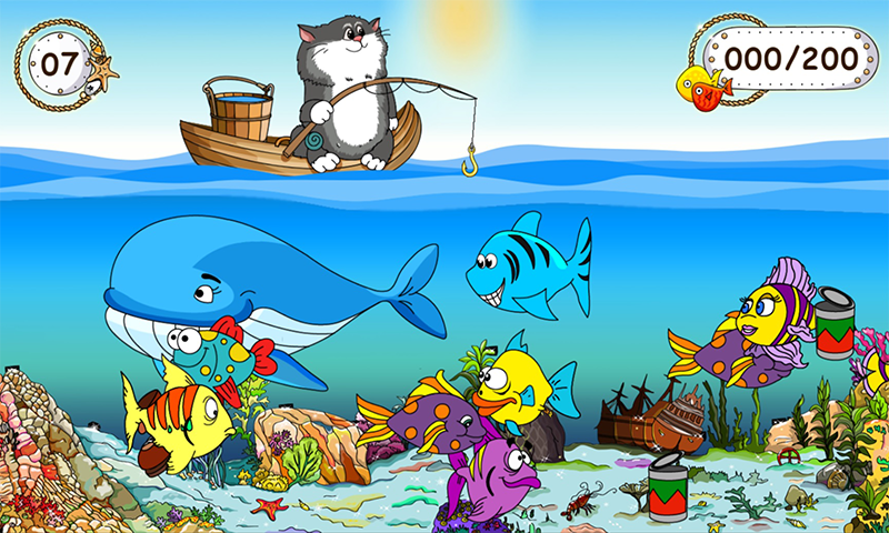 اسکرین شات 5 بازی Fishing for Kids