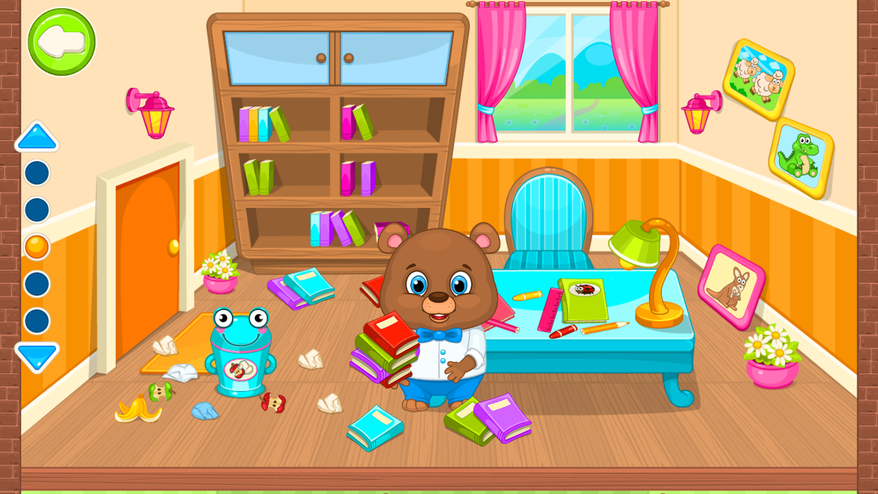 اسکرین شات 3 بازی Cleaning the house