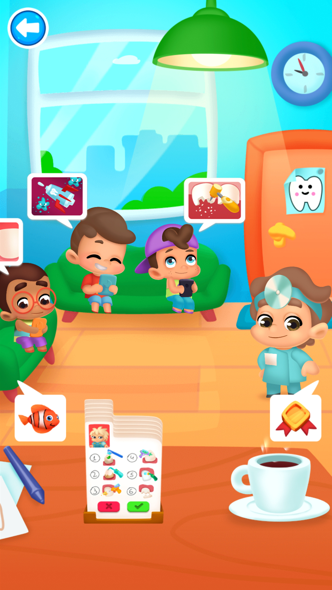 اسکرین شات 1 بازی Dentist for children
