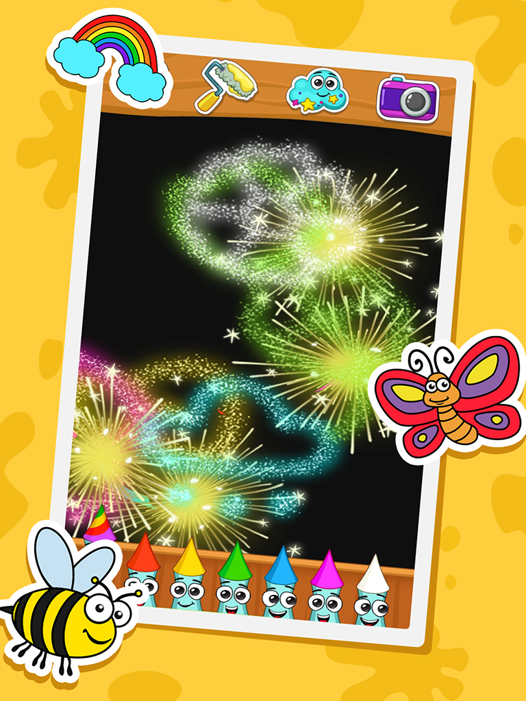 اسکرین شات 2 بازی Coloring dinosaurs