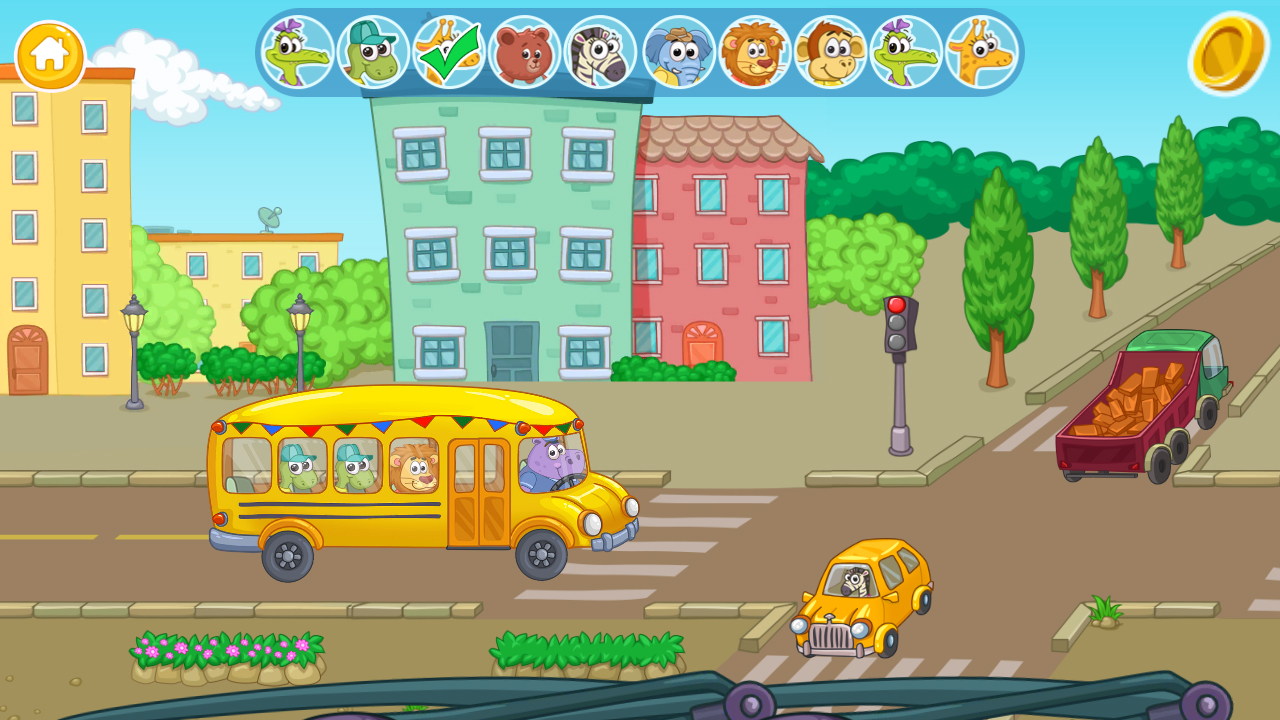 اسکرین شات 6 بازی Kids Bus: Wash, Repair & Ride