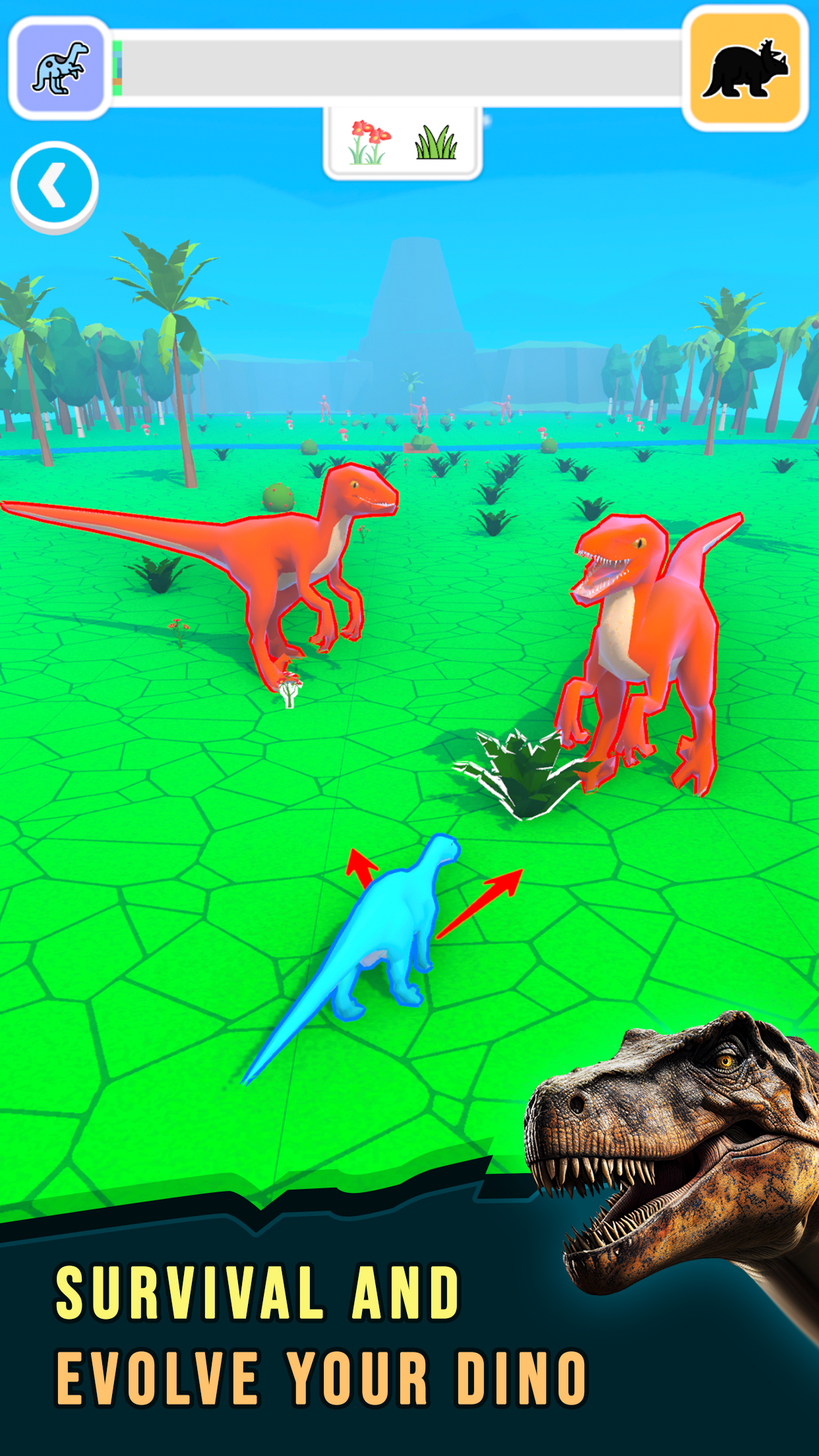 اسکرین شات 1 بازی Dino Domination