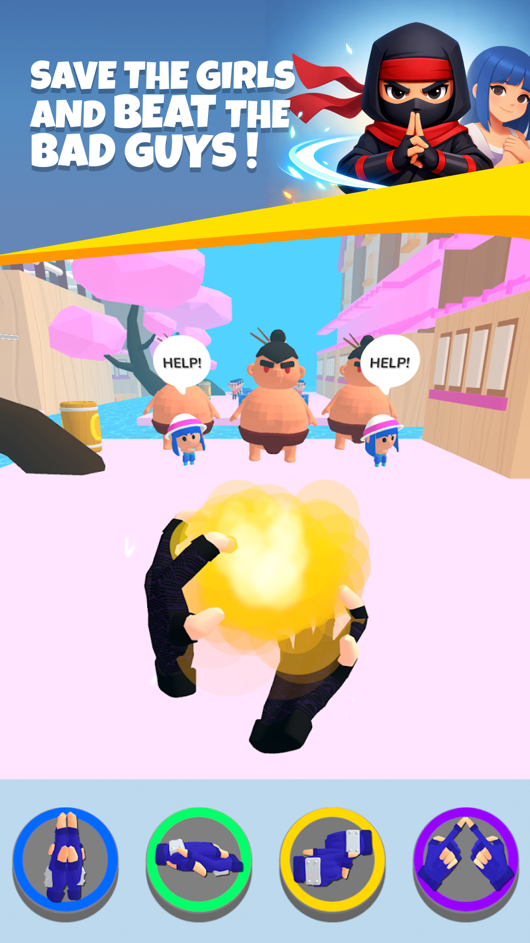 اسکرین شات 3 بازی Ninja Hands