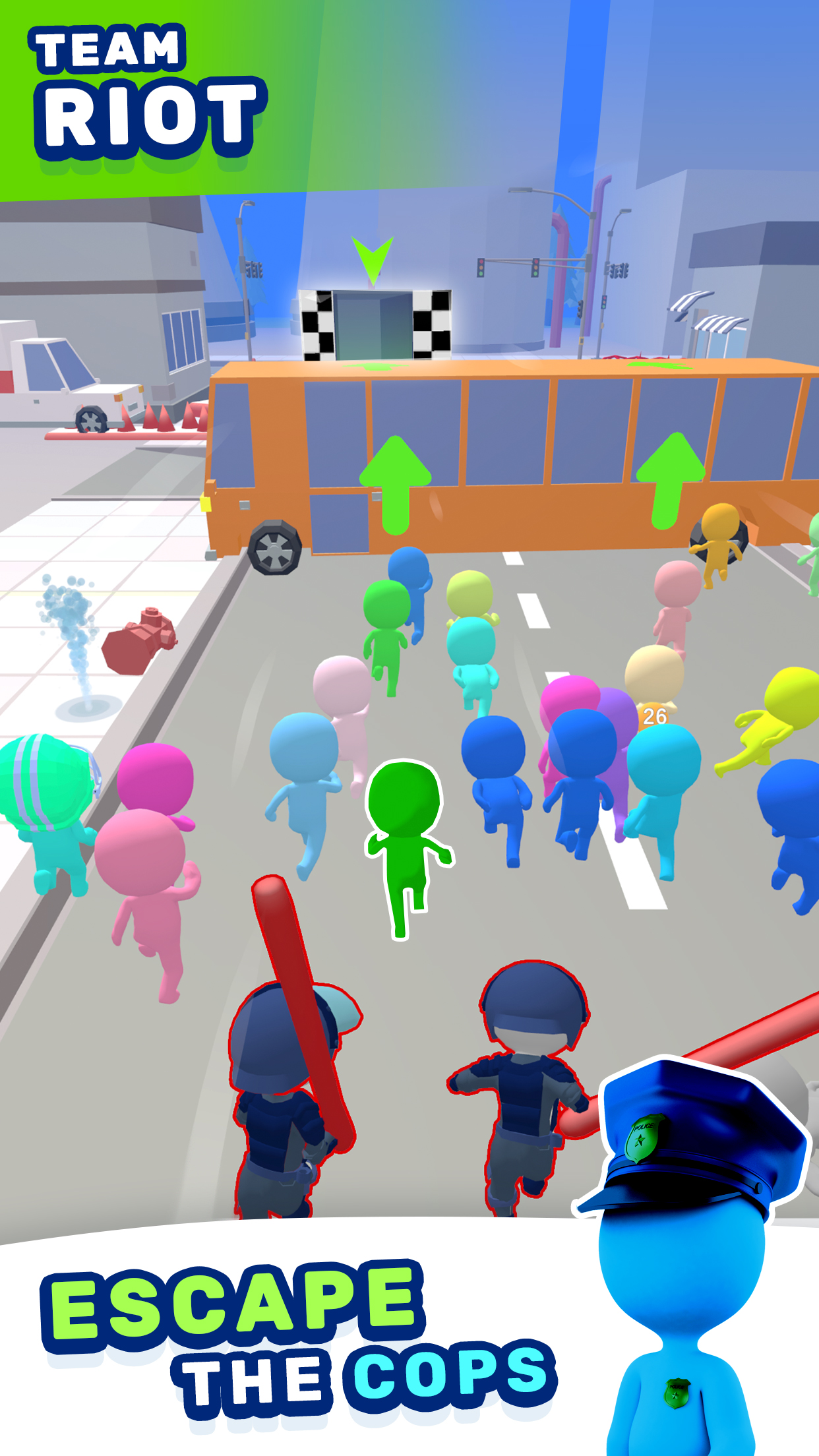 اسکرین شات 1 بازی Riot Escape