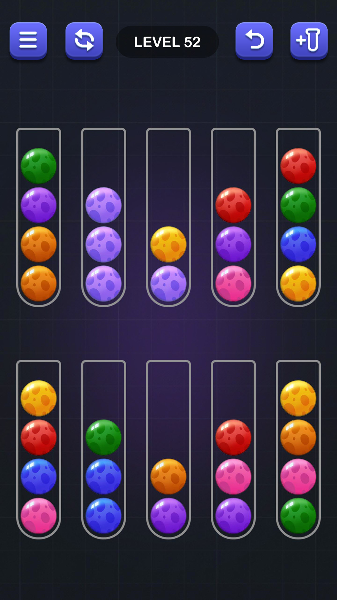 اسکرین شات 4 بازی Ball Sort Game - Color Puzzle