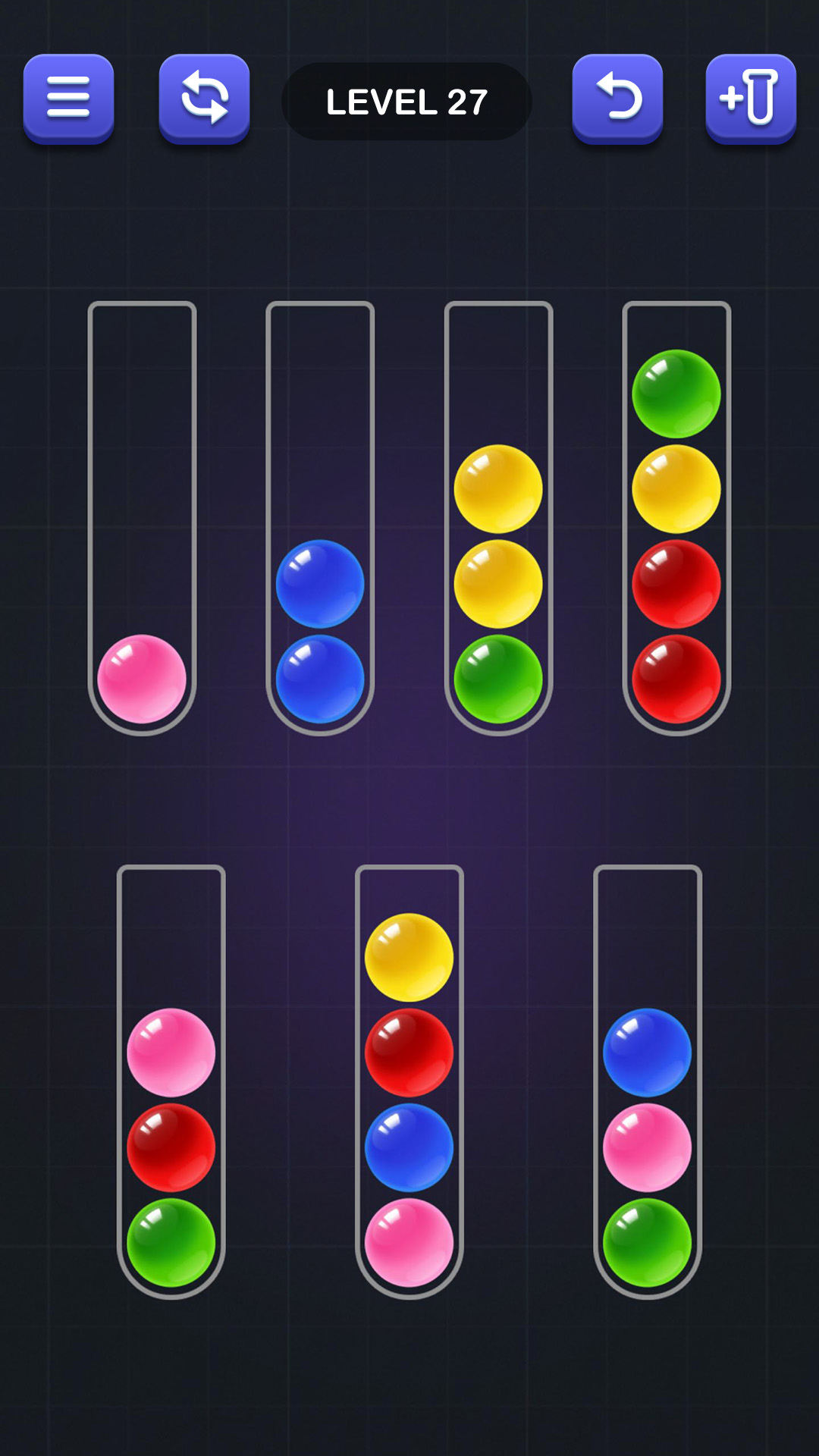 اسکرین شات 1 بازی Ball Sort Game - Color Puzzle