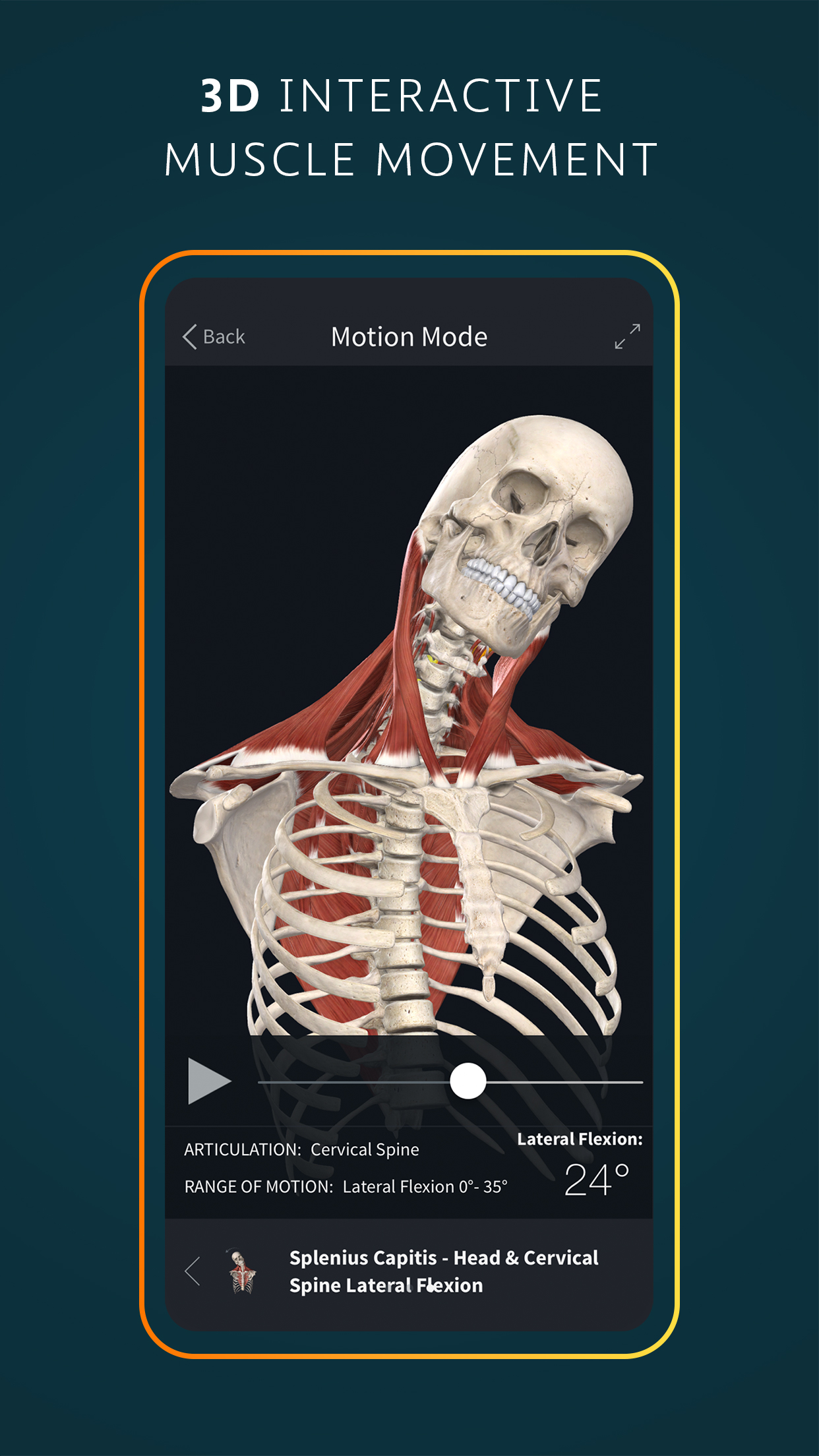 اسکرین شات 3 برنامه Complete Anatomy - Learn in 3D