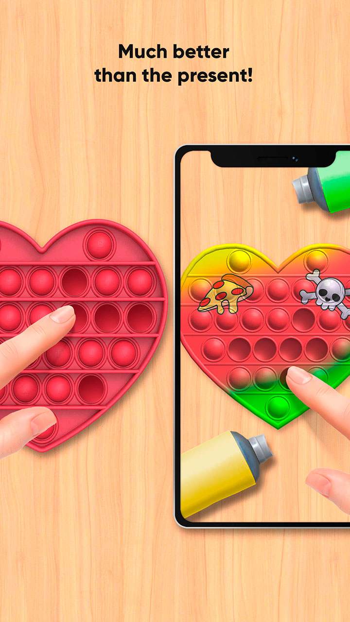 اسکرین شات 6 بازی Pop It Master 3D : Fidget Toys