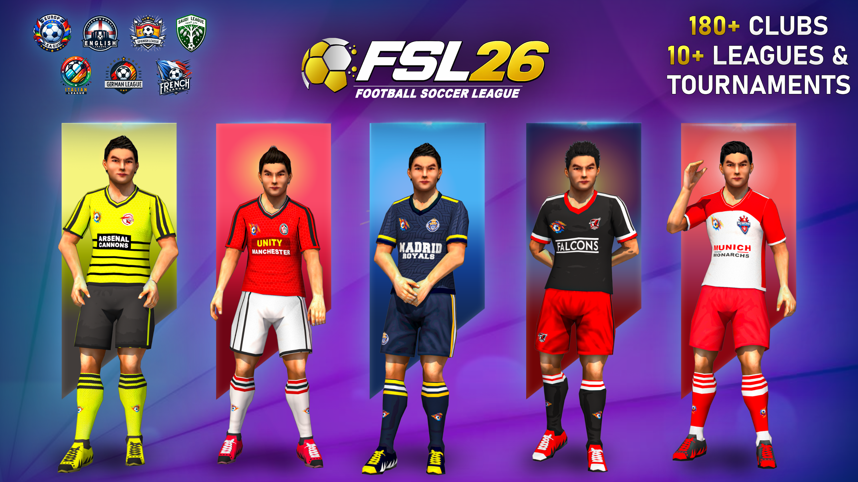 اسکرین شات 5 بازی FSL26: Football League Cup 26