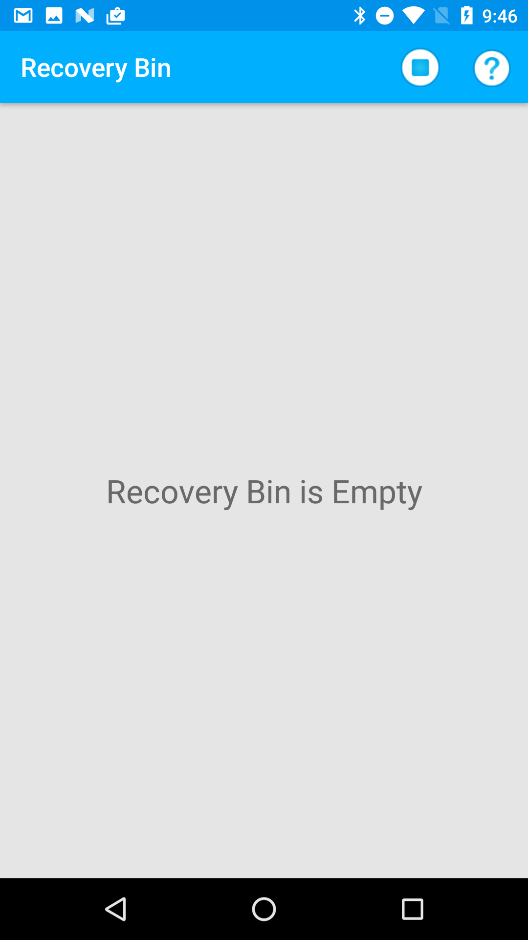 اسکرین شات 2 برنامه Recycle Bin