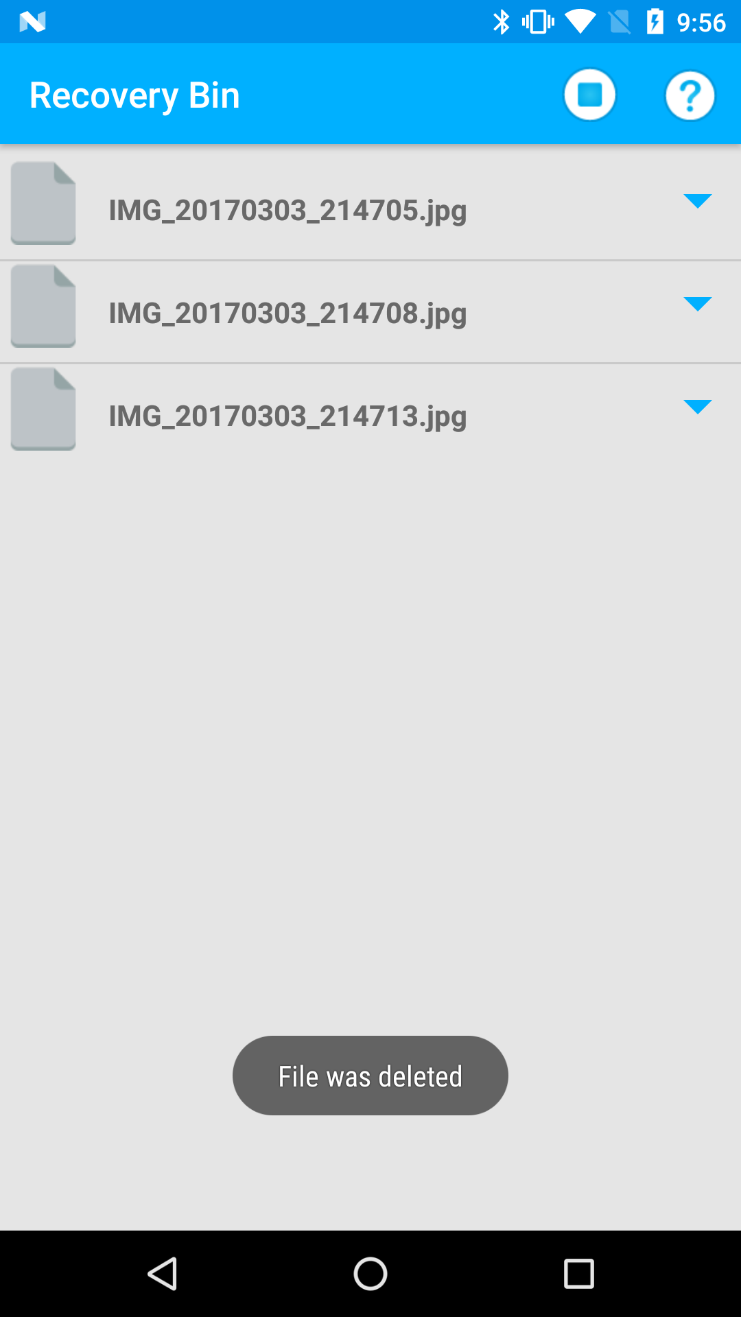 اسکرین شات 5 برنامه Recycle Bin