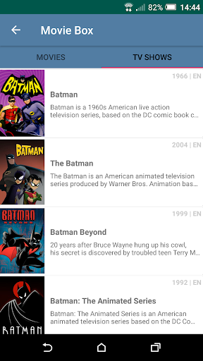 اسکرین شات 6 برنامه Movie Box