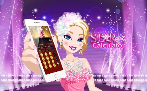 اسکرین شات 1 برنامه Star Girl Calculator