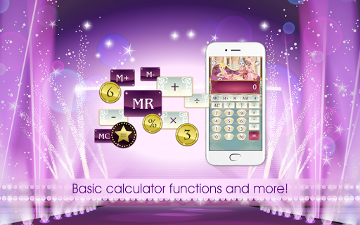 اسکرین شات 3 برنامه Star Girl Calculator