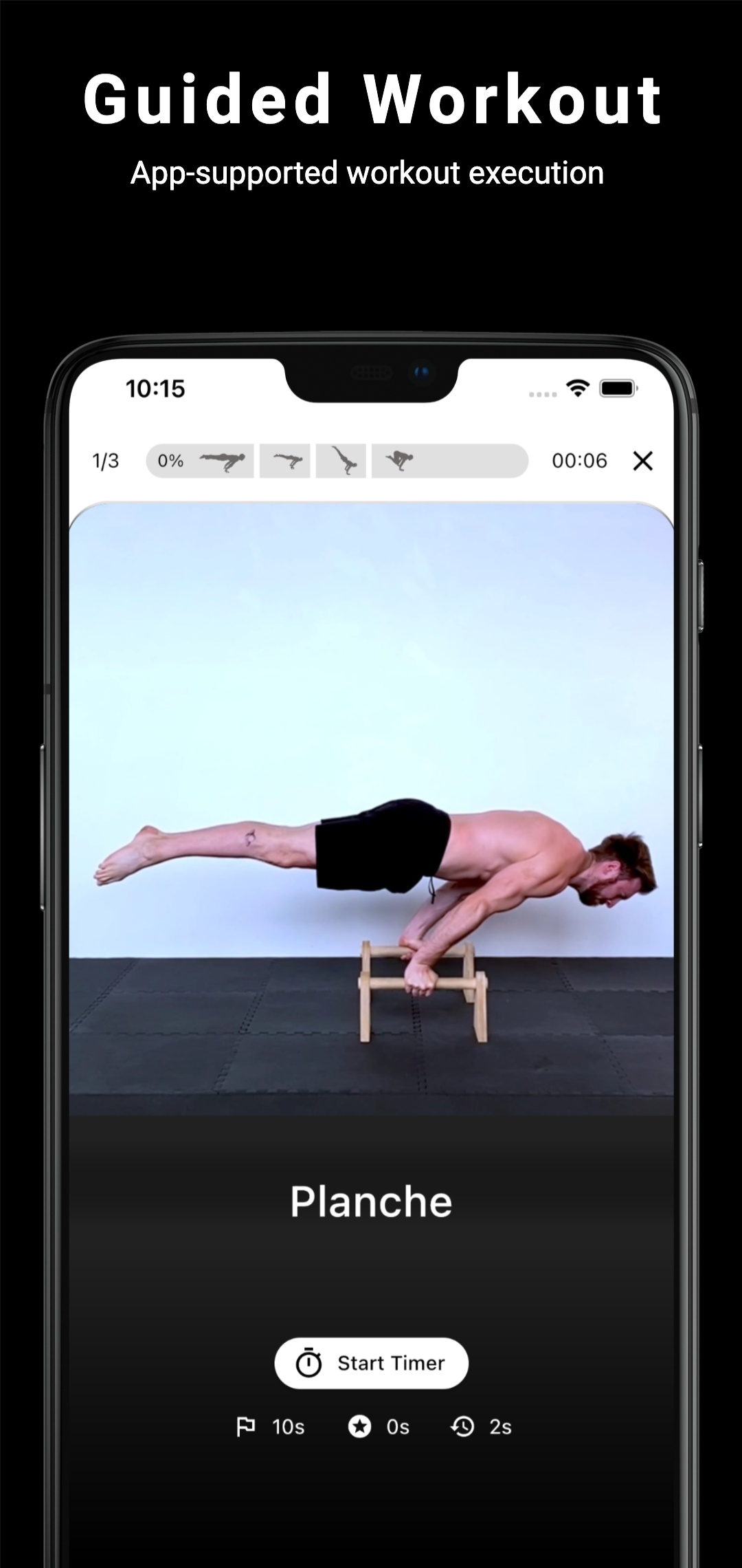 اسکرین شات 4 برنامه Thenics: Calisthenics Coach