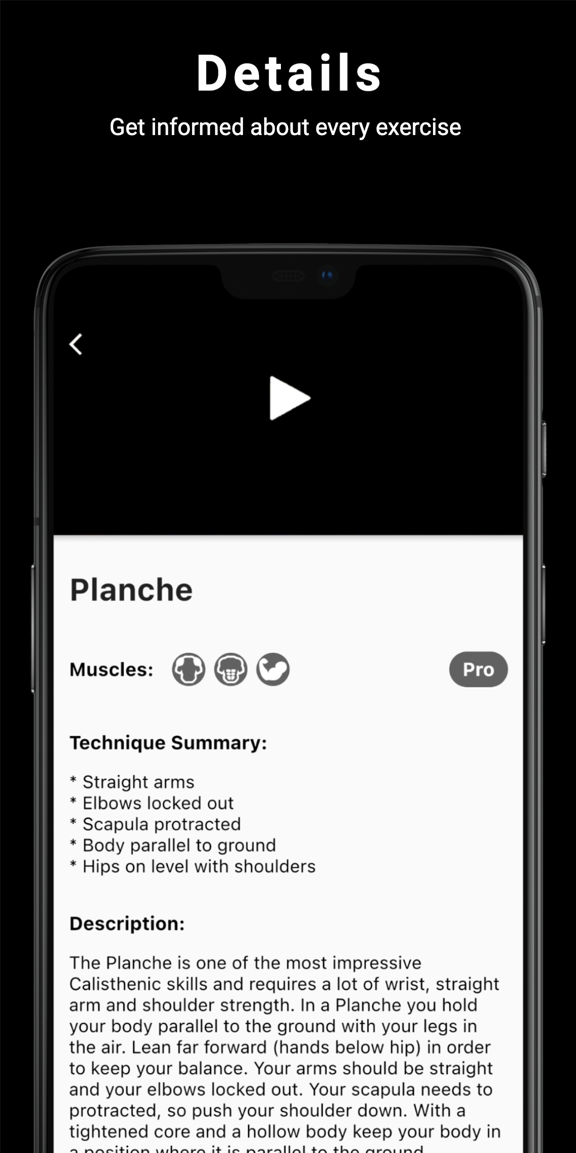 اسکرین شات 8 برنامه Thenics: Calisthenics Coach