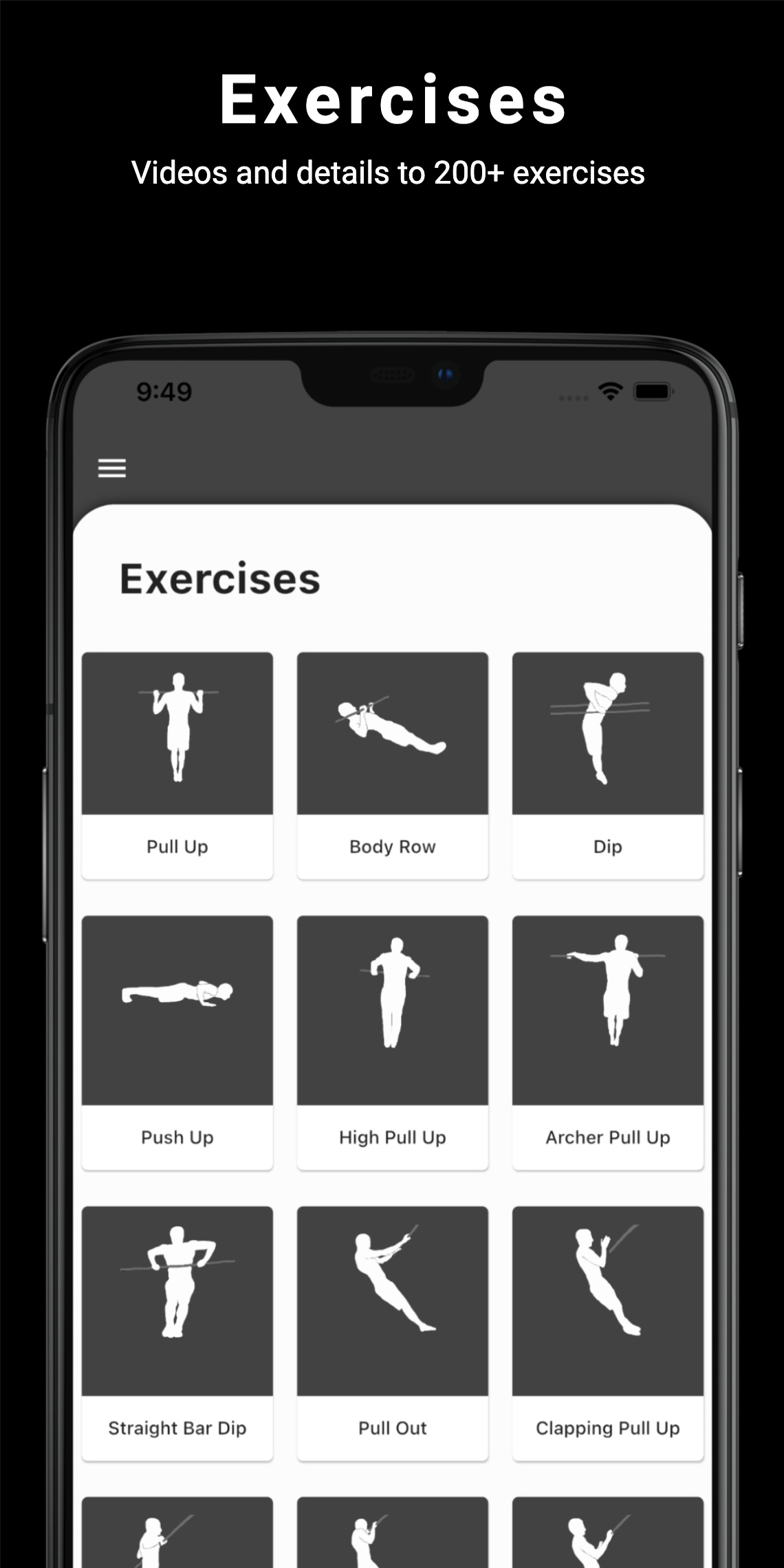 اسکرین شات 7 برنامه Thenics: Calisthenics Coach