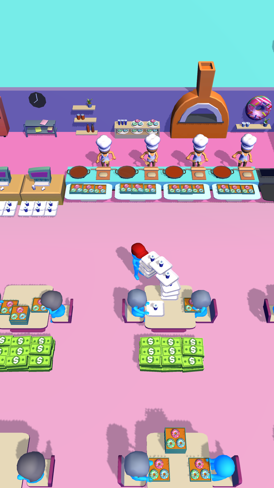 اسکرین شات 6 بازی Pizza Fever: Money Tycoon