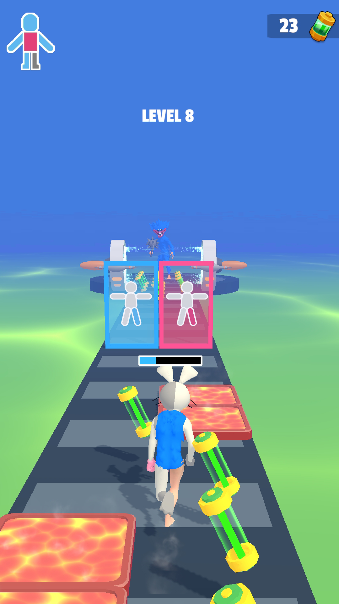 اسکرین شات 3 بازی Monster Evolution: Runner Game