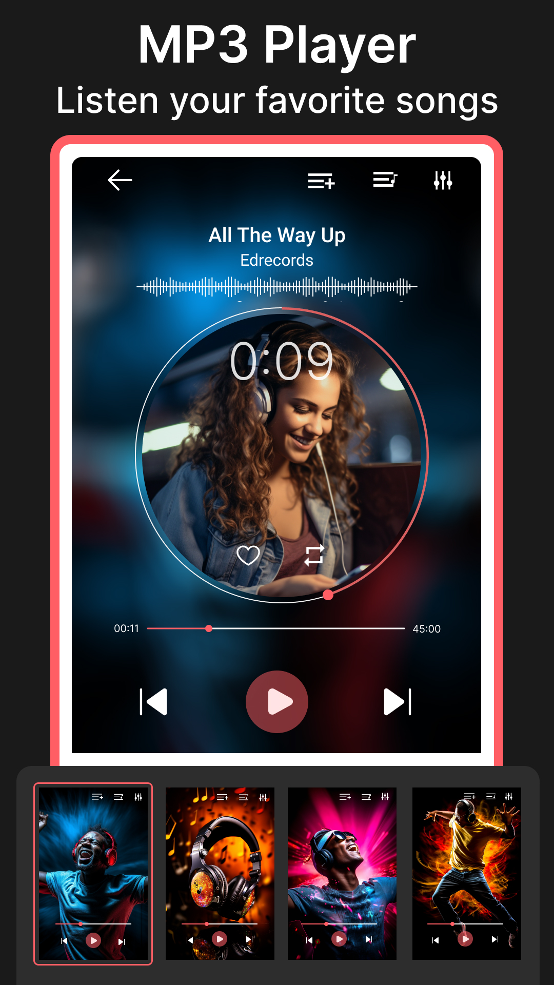 اسکرین شات 3 برنامه AI Video Editor & Media Player