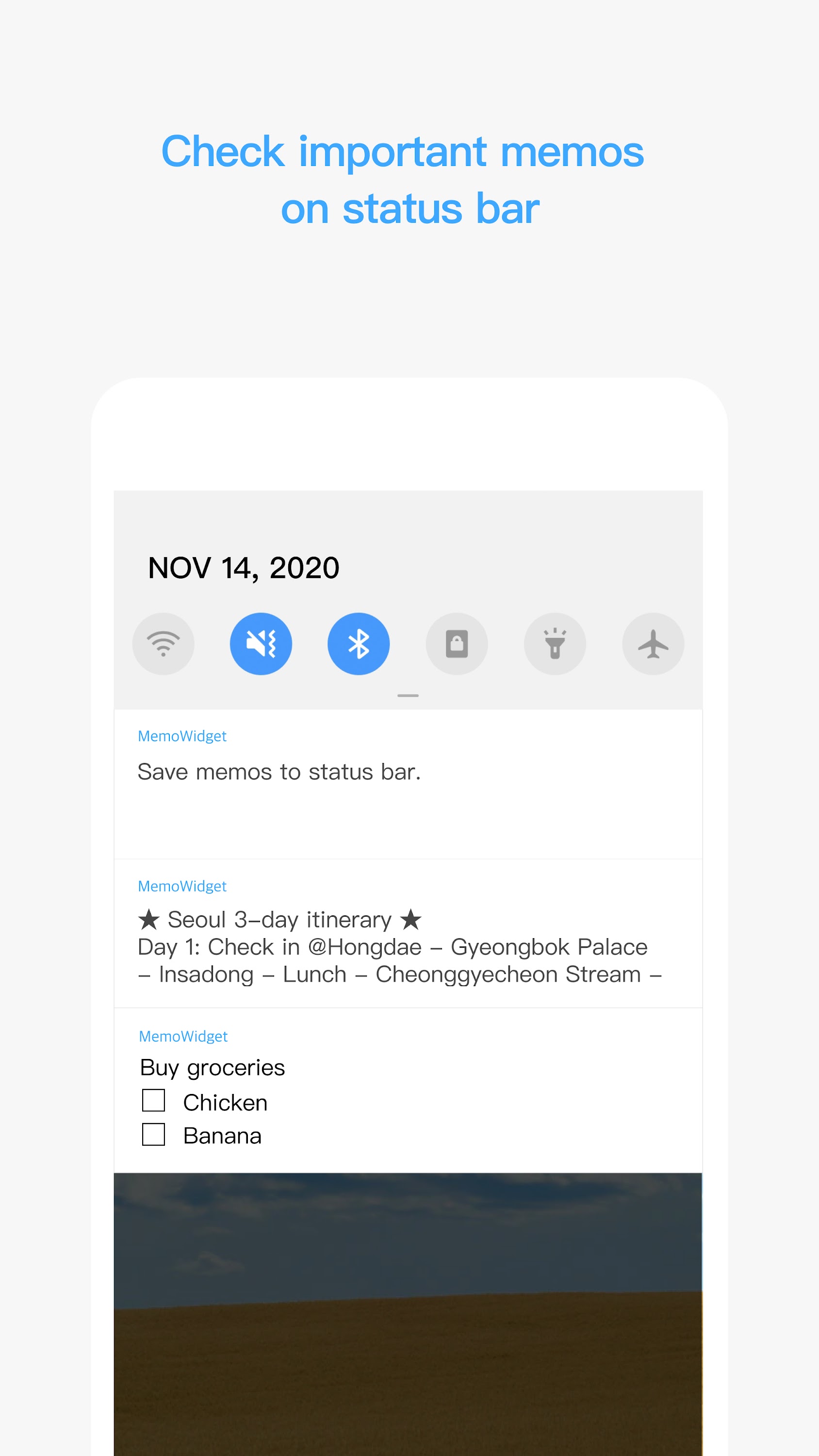 اسکرین شات 6 برنامه Memo Widget (to-dos&ideas)