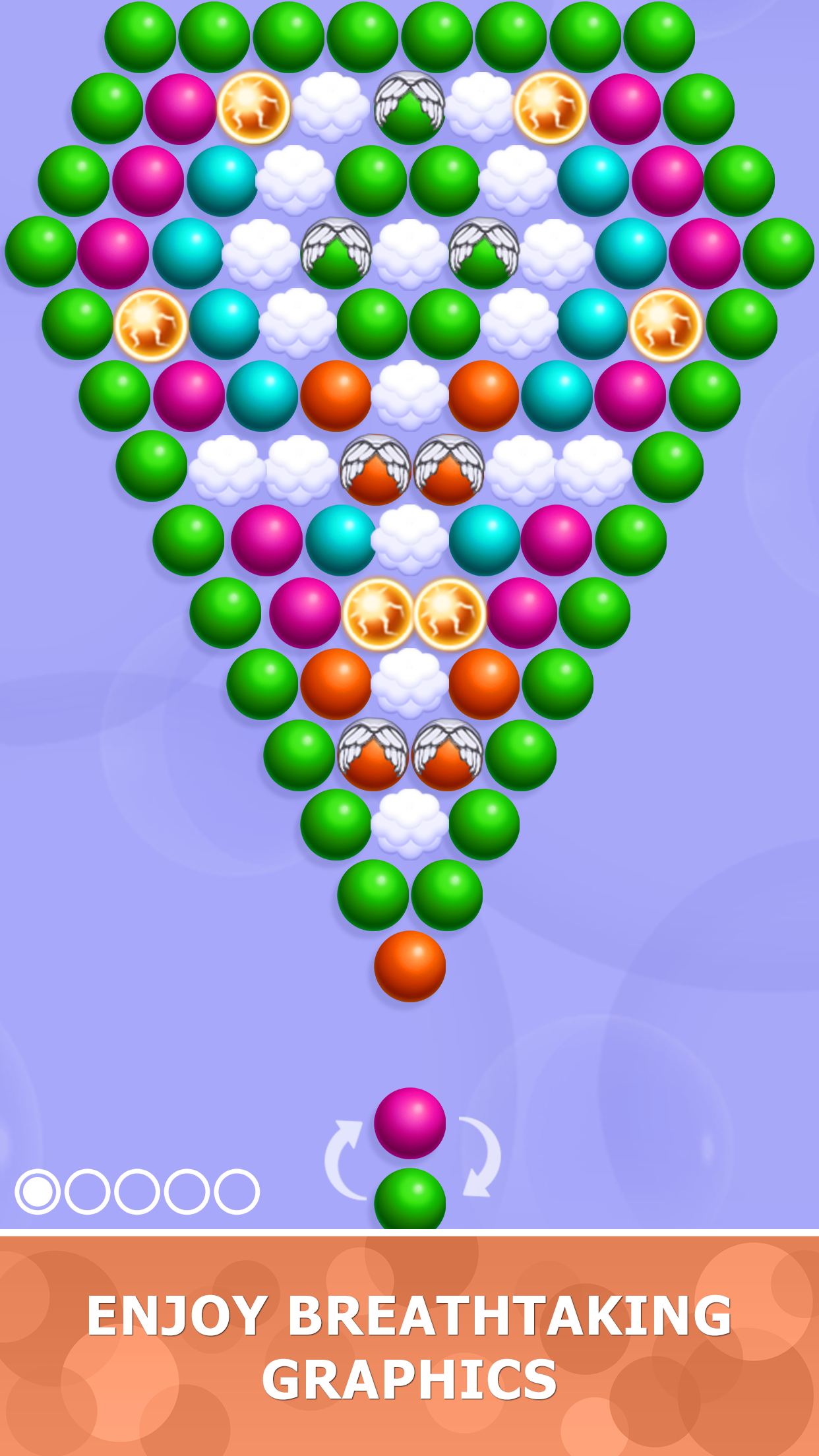 اسکرین شات 5 بازی Bubblez: Magic Bubble Quest