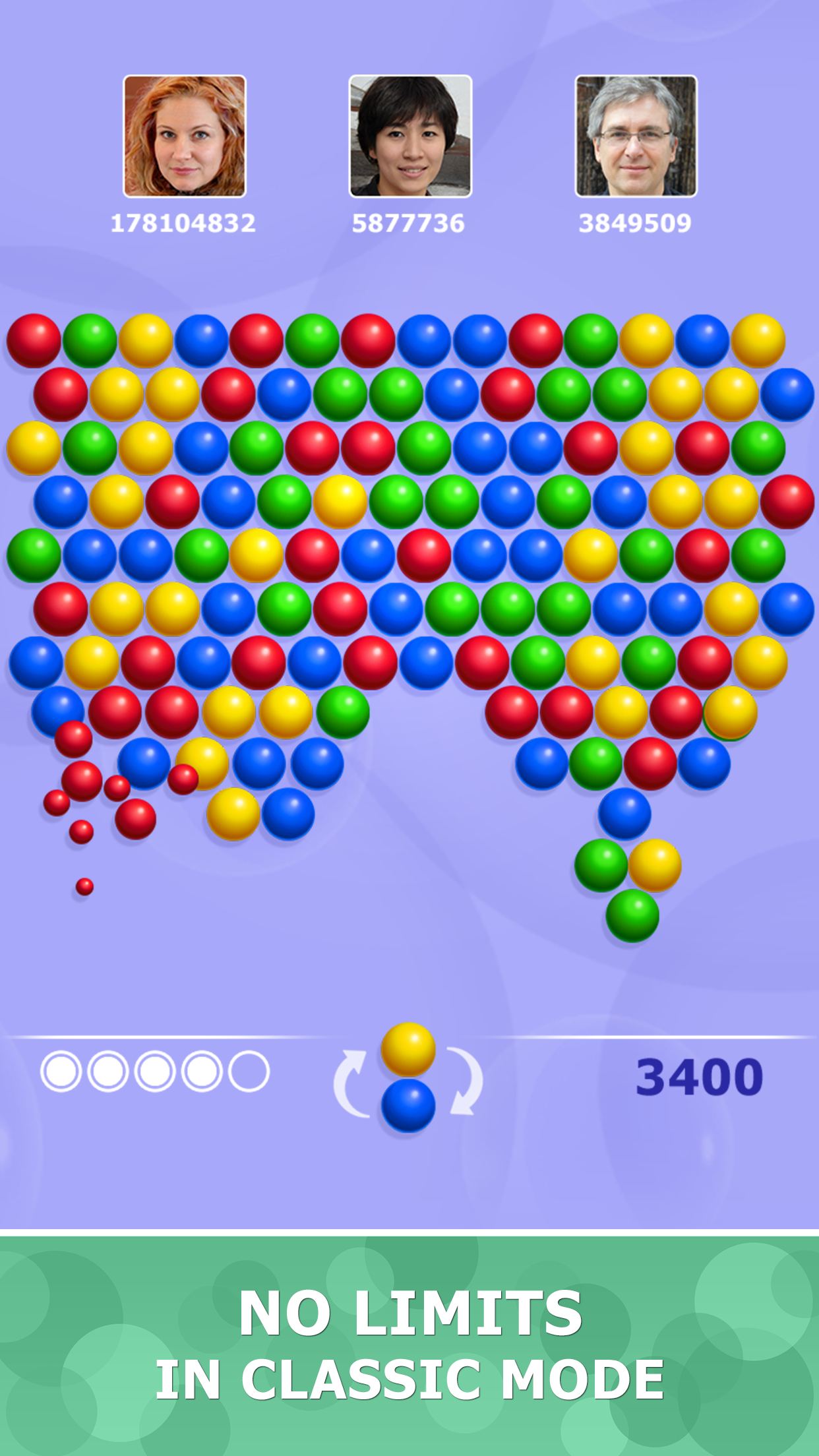 اسکرین شات 8 بازی Bubblez: Magic Bubble Quest