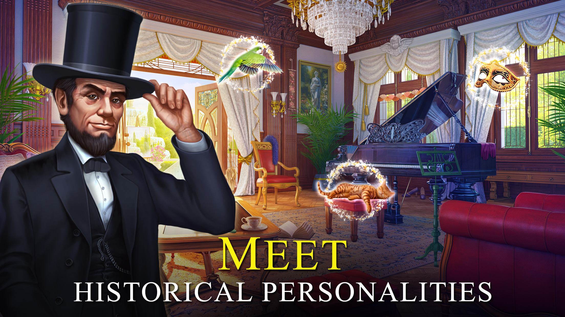 اسکرین شات 1 بازی Time Gap・Hidden Object Mystery