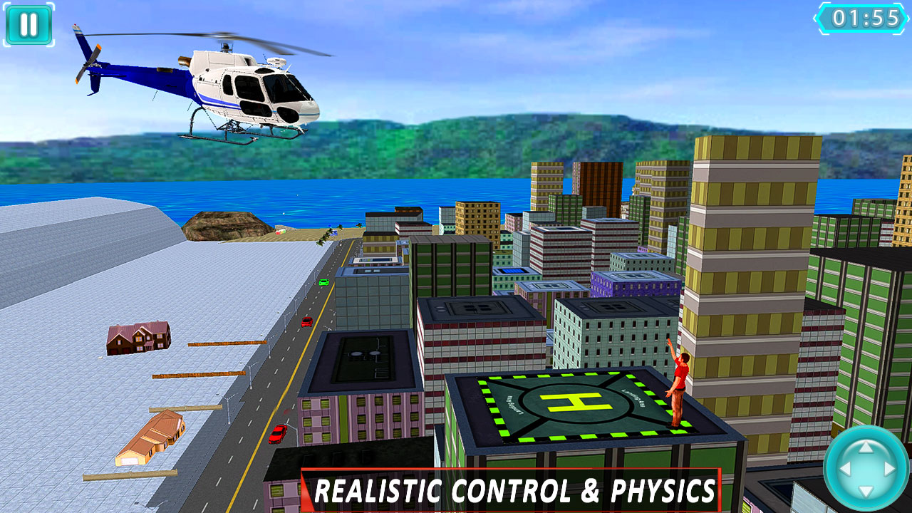 اسکرین شات 3 بازی Helicopter Flying Adventures