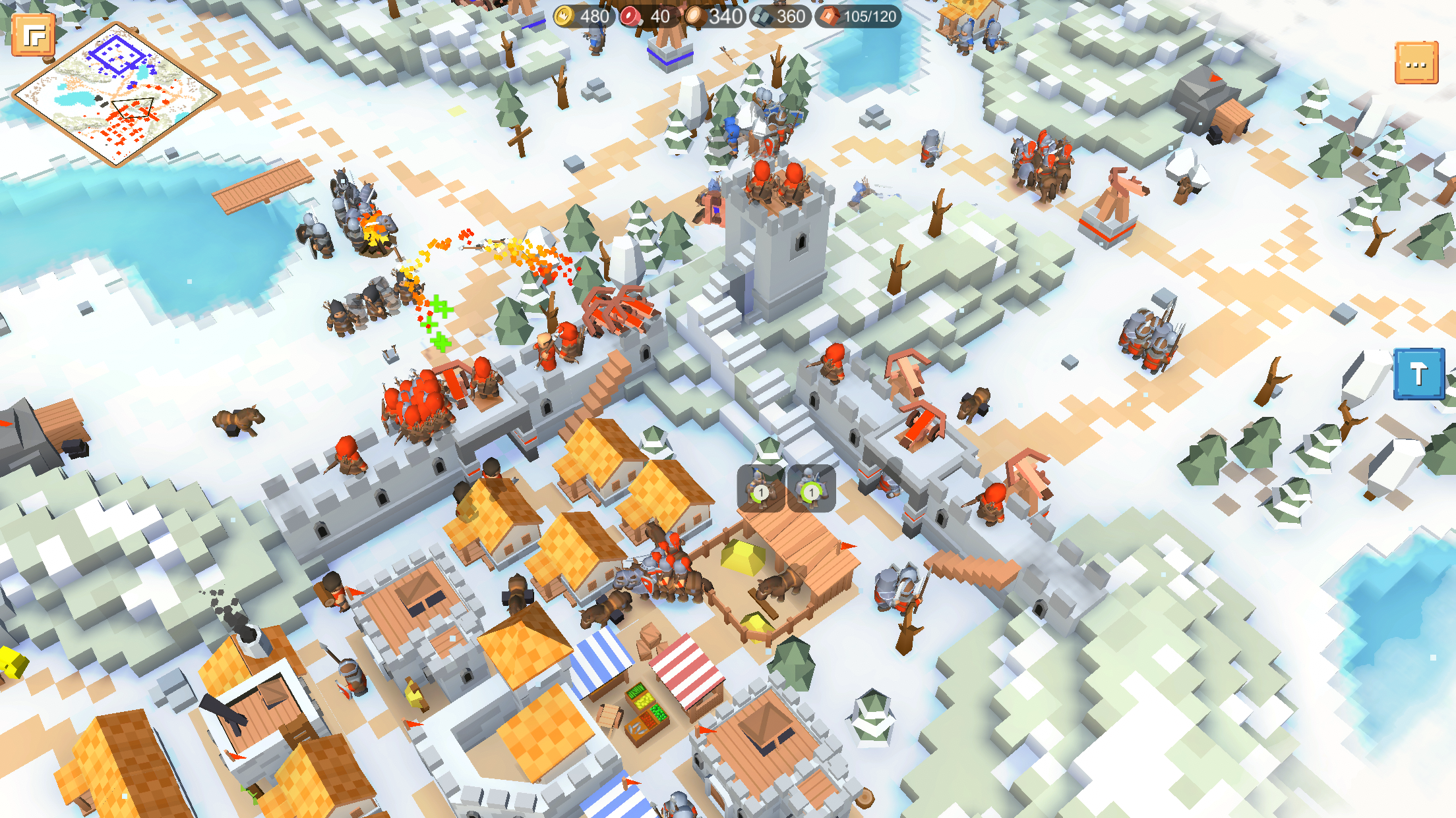 اسکرین شات 6 بازی RTS Siege Up! - Medieval War