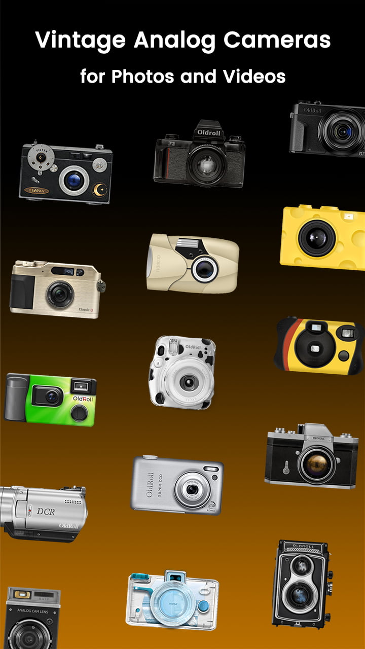 اسکرین شات 1 برنامه OldRoll - Vintage Film Camera