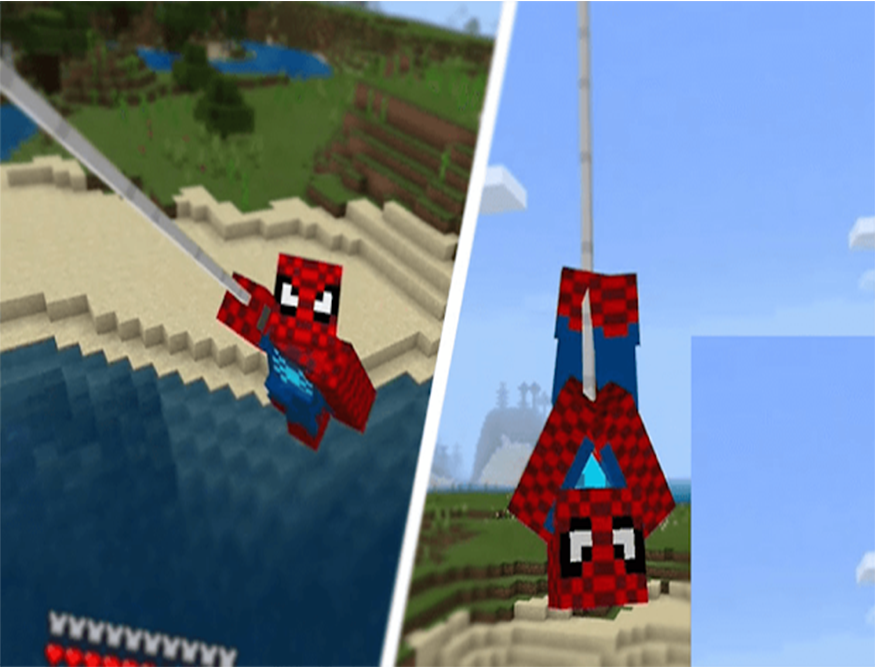 اسکرین شات 2 برنامه SpiderMan Mod for Minecraft PE - MCPE