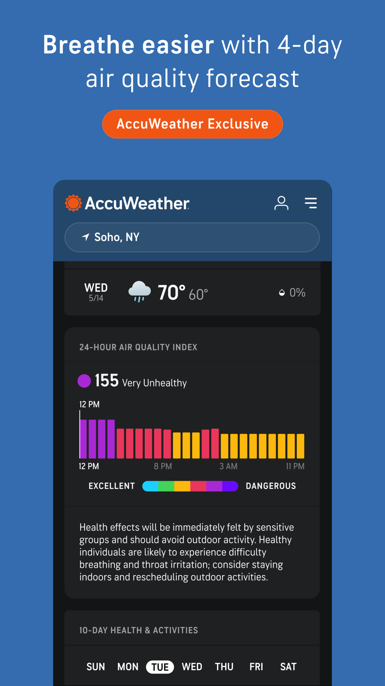 اسکرین شات 7 برنامه اکیوودر - Accuweather