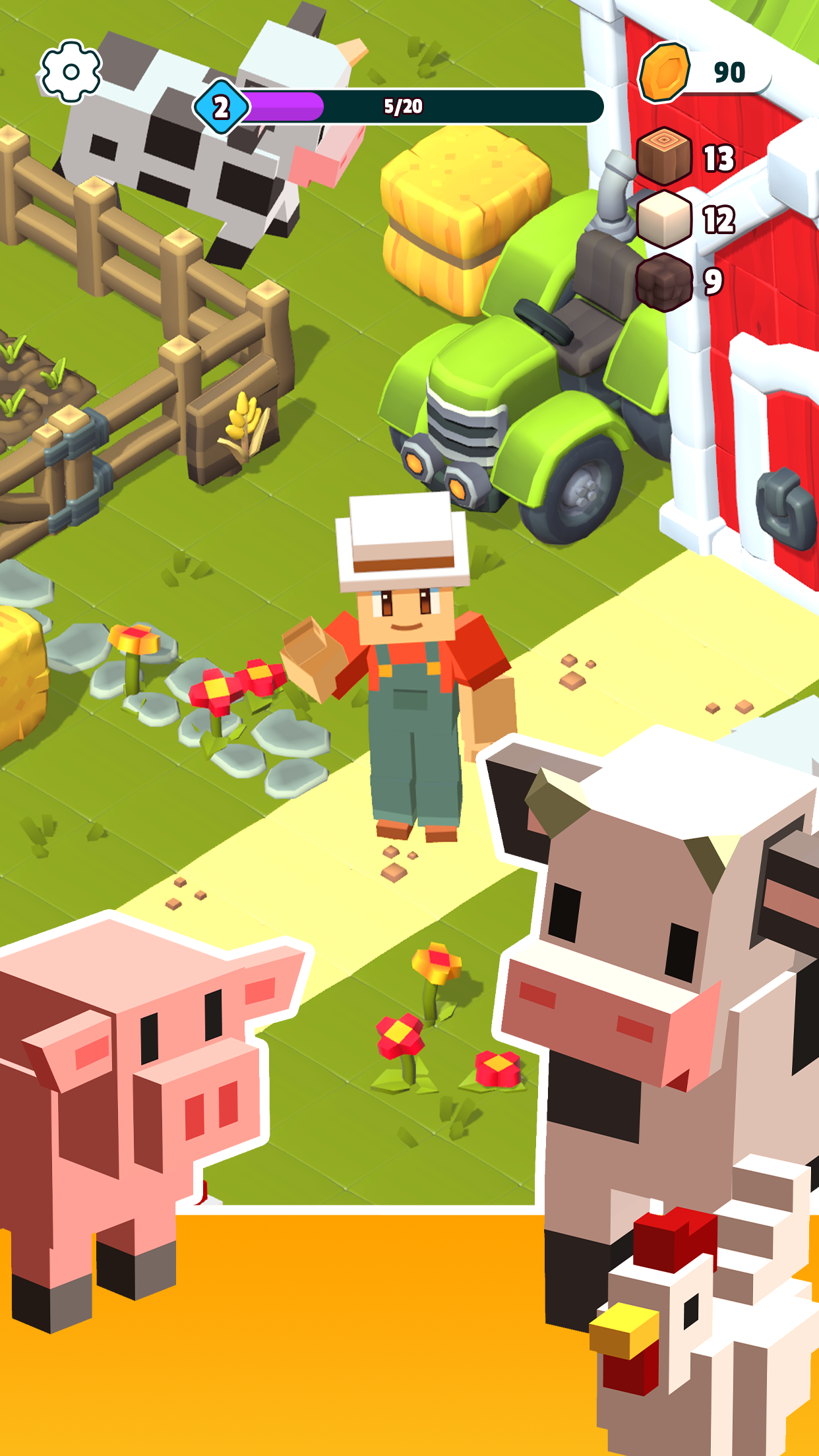 اسکرین شات 2 بازی Farm Craft - Farming Game