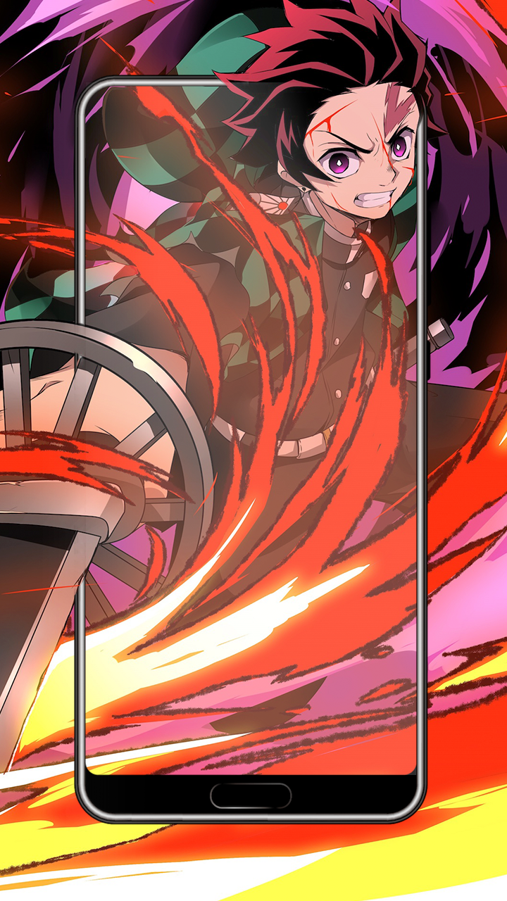 اسکرین شات 1 برنامه Anime Wallpaper Master