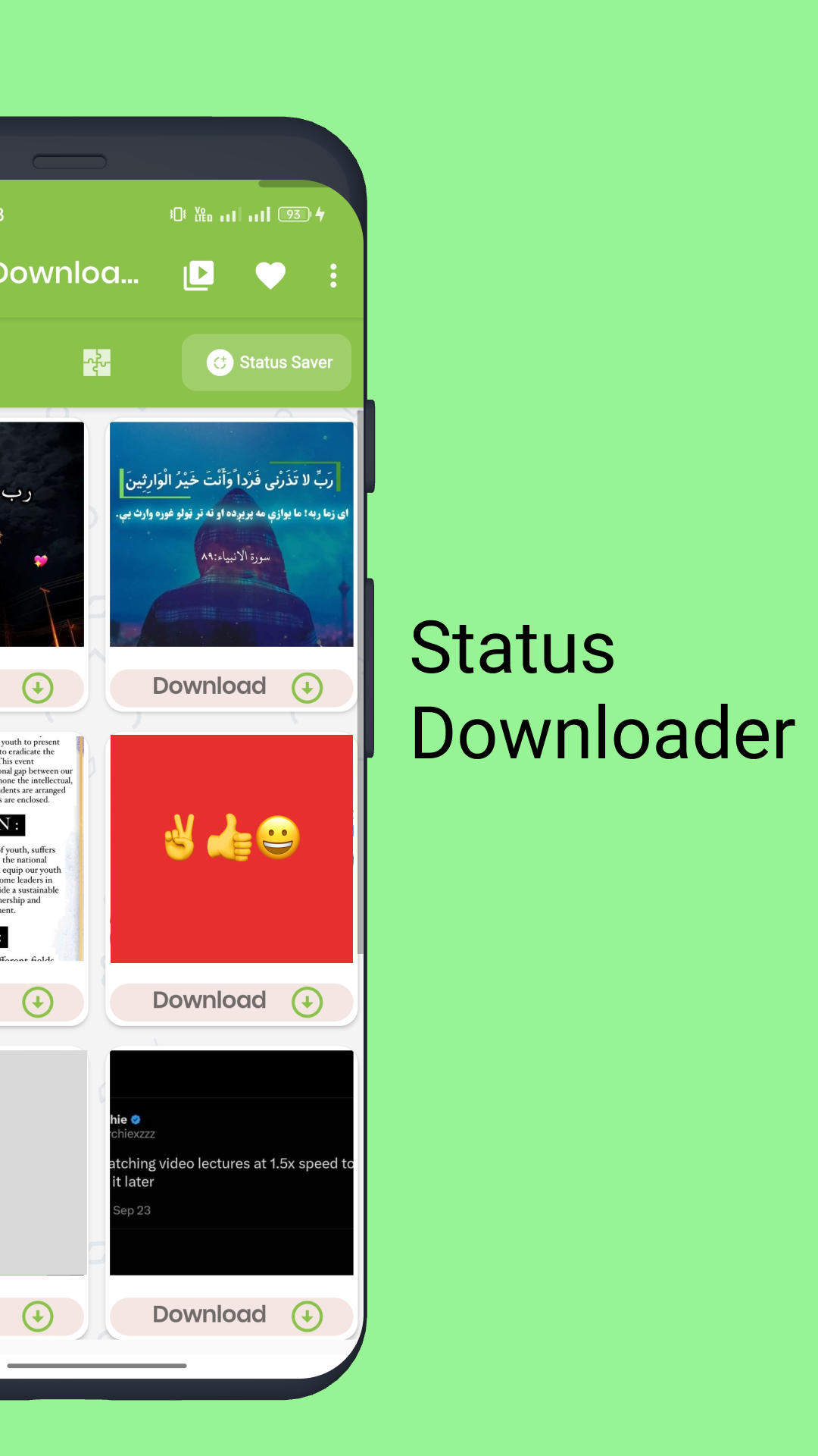 اسکرین شات 3 برنامه OneClick Downloader