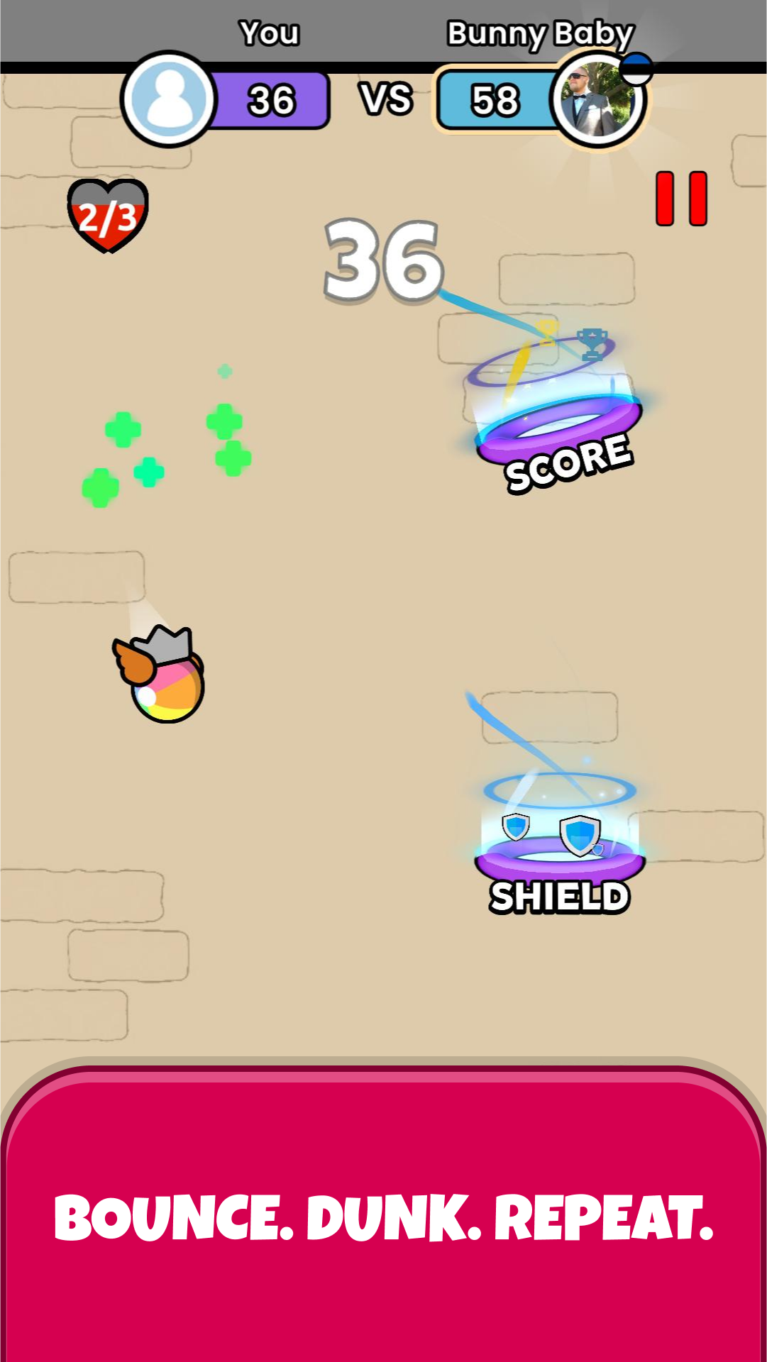 اسکرین شات 5 بازی Flappy Dunk