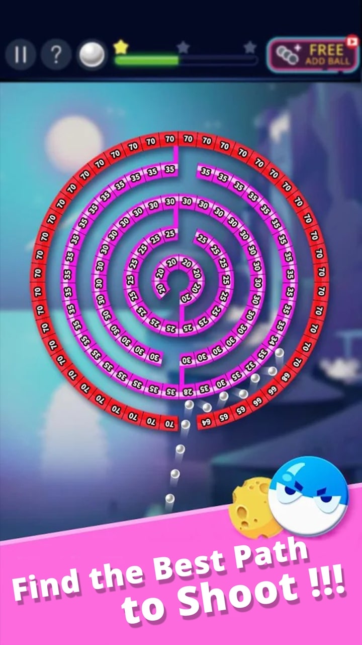 اسکرین شات 3 بازی Bricks VS Balls - Brick Game