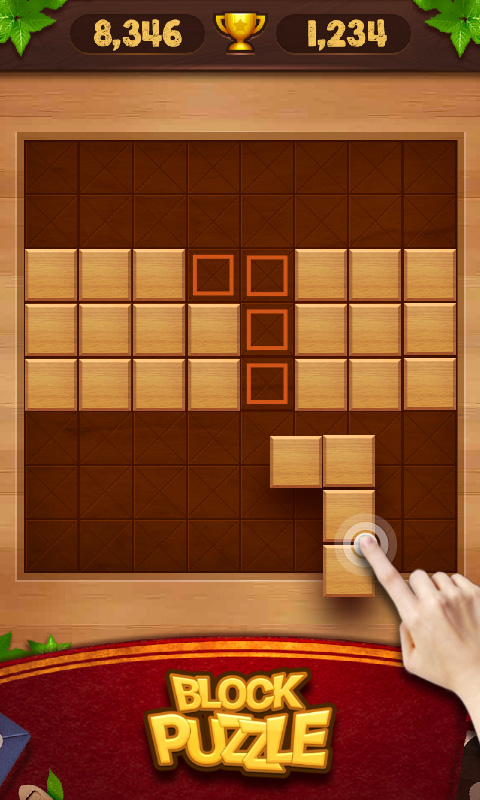 اسکرین شات 2 بازی Block Puzzle - Wood Legend