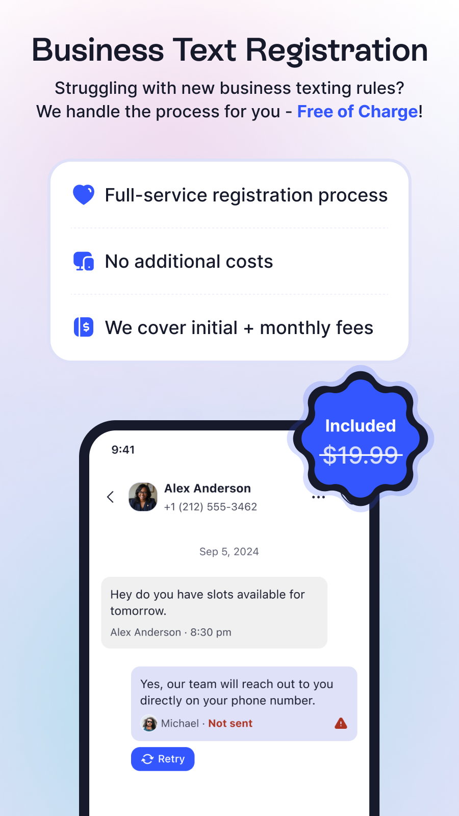 اسکرین شات 8 برنامه Linked Phone Business Number