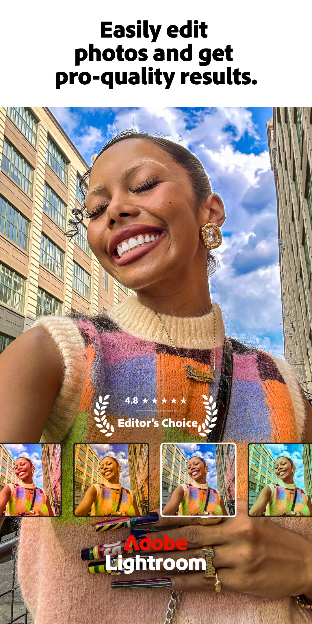 اسکرین شات 1 برنامه لایت روم (Adobe Lightroom - Photo Editor & Pro Camera)