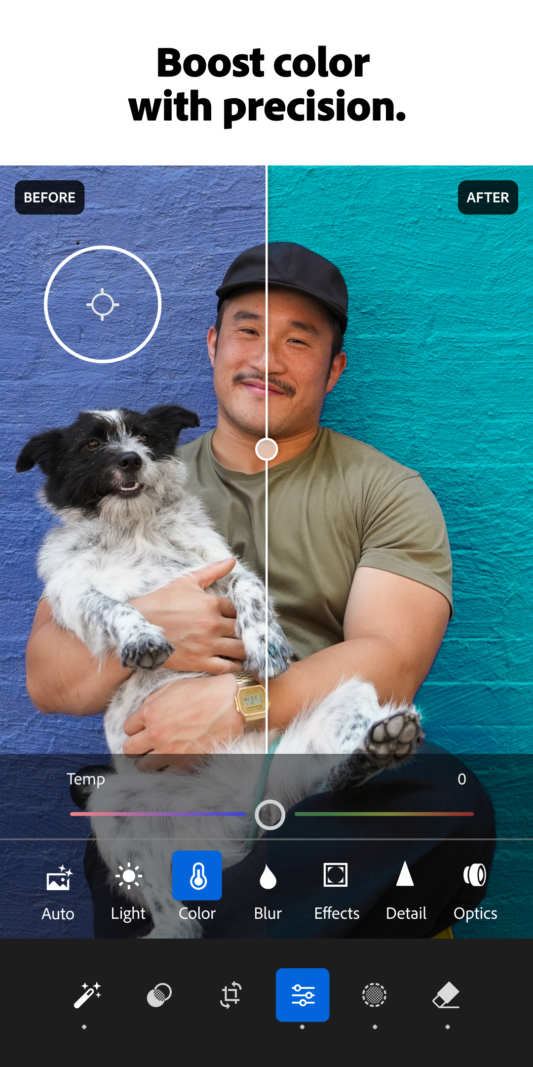 اسکرین شات 2 برنامه لایت روم (Adobe Lightroom - Photo Editor & Pro Camera)