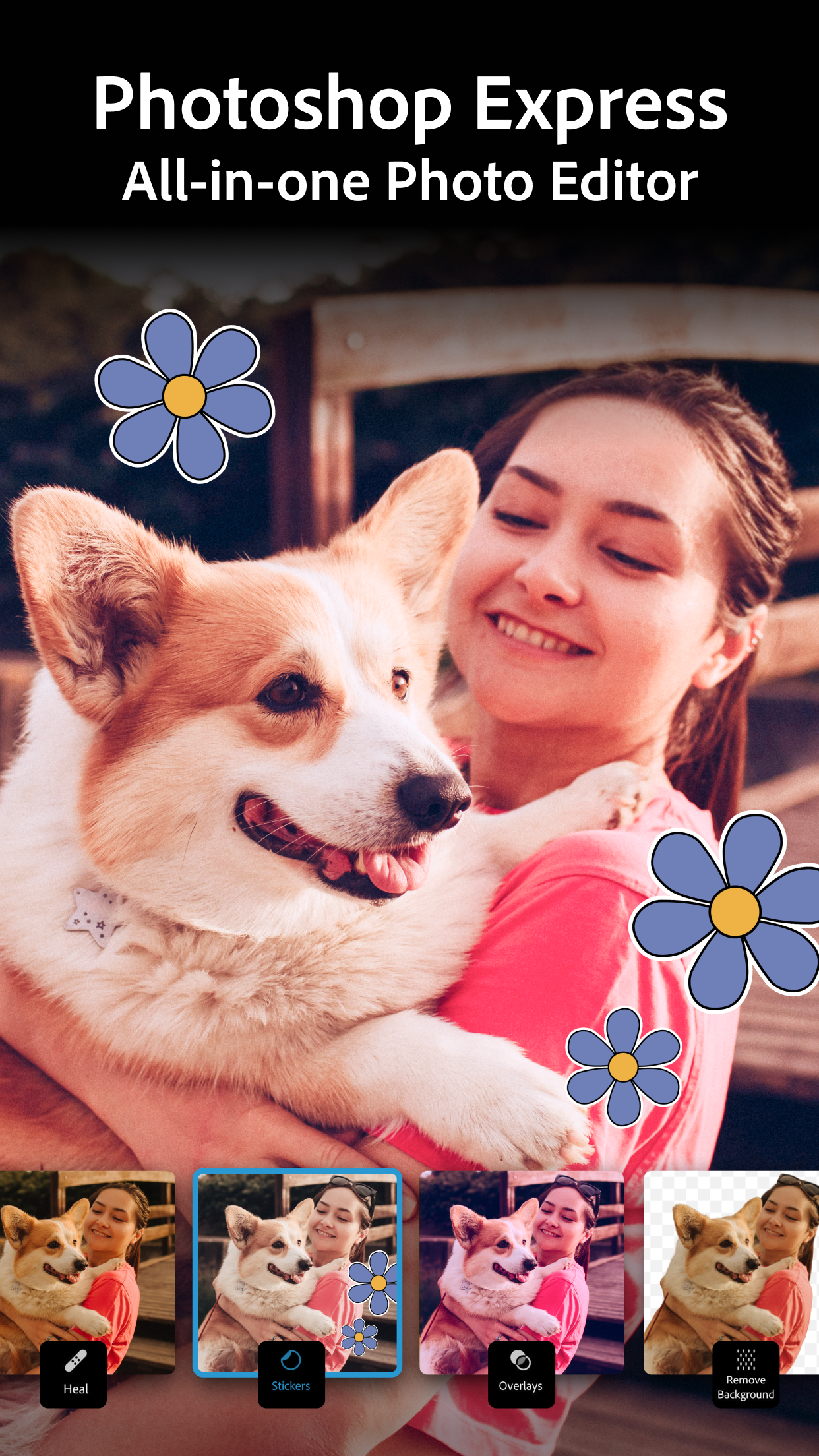 اسکرین شات 1 برنامه فوتوشاپ (Adobe Photoshop Express:Photo Editor Collage Maker)